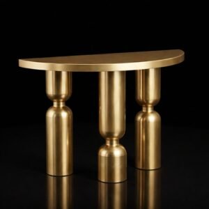 architectural statement console table