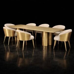 sculptural brass x table legs (copy)