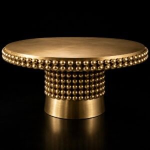 bubbles brass dining table (copy)