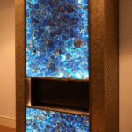 handmade brass fireplace surround custom design