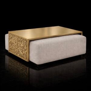 nesting brass coffee table set (copy)